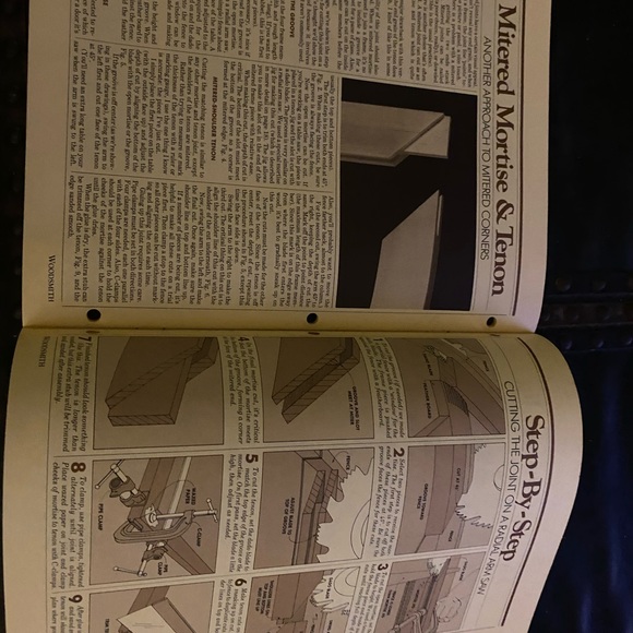 🎉5/$10🎉 Woodsmith magazine number 16 July 1981 tv tray tables, coin sorter - Picture 8 of 11